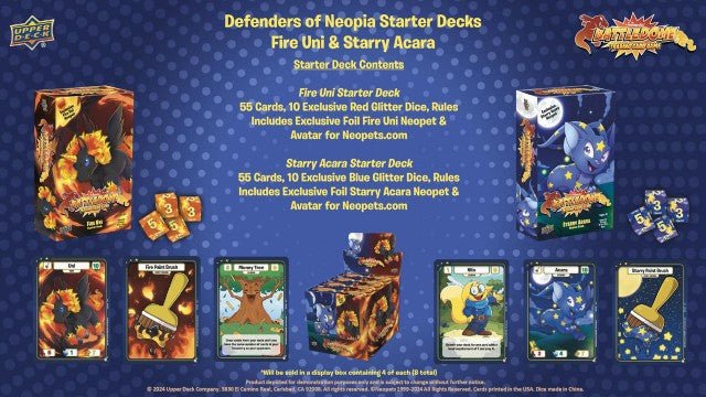 Upper Deck Neopets Battledome Defenders of Neopia Booster Box - Columbia Hobby - Sports Card Boxes - Toploaders - Card Savers