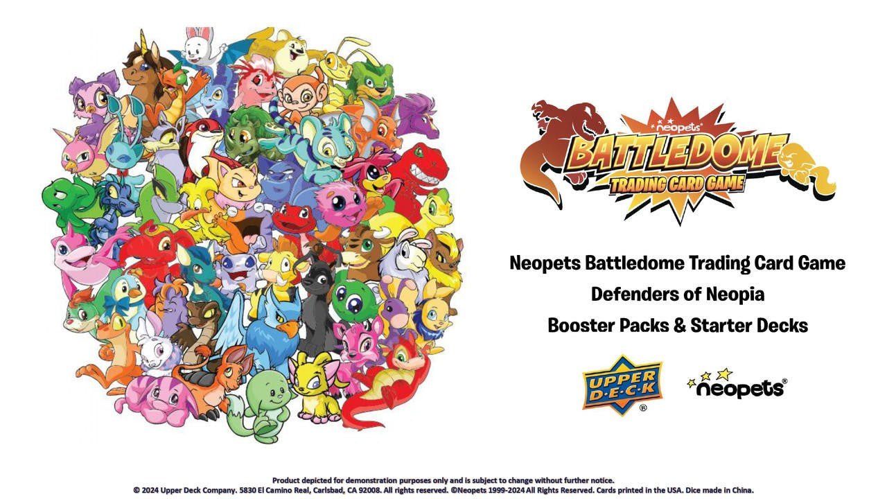 Upper Deck Neopets Battledome Defenders of Neopia Booster Box - Columbia Hobby - Sports Card Boxes - Toploaders - Card Savers