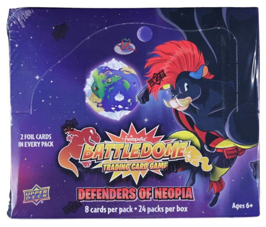 Upper Deck Neopets Battledome Defenders of Neopia Booster Box - Columbia Hobby - Sports Card Boxes - Toploaders - Card Savers