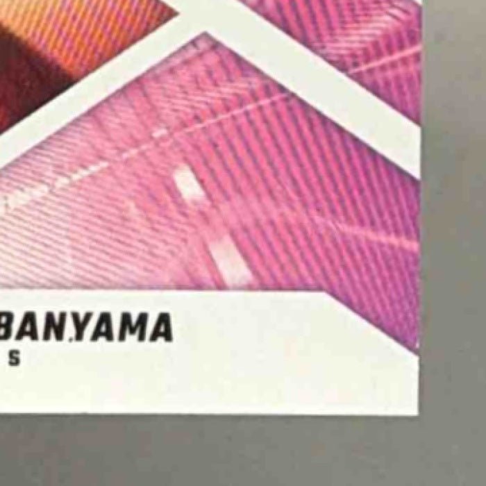VICTOR WEMBANYAMA 2024 PANINI BLACK FRIDAY ROOKIE RC - SPURS - Columbia Hobby - Sports Card Boxes - Toploaders - Card Savers