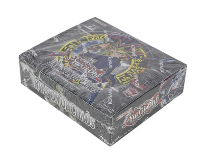 Yu - Gi - Oh 25th Anniversary: Invasion of Chaos Booster Box - Columbia Hobby - Sports Card Boxes - Toploaders - Card Savers
