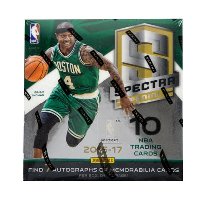 2016 - 17 Panini Spectra Basketball Hobby Box - Columbia Hobby - Sports Card Boxes - Toploaders - Card Savers