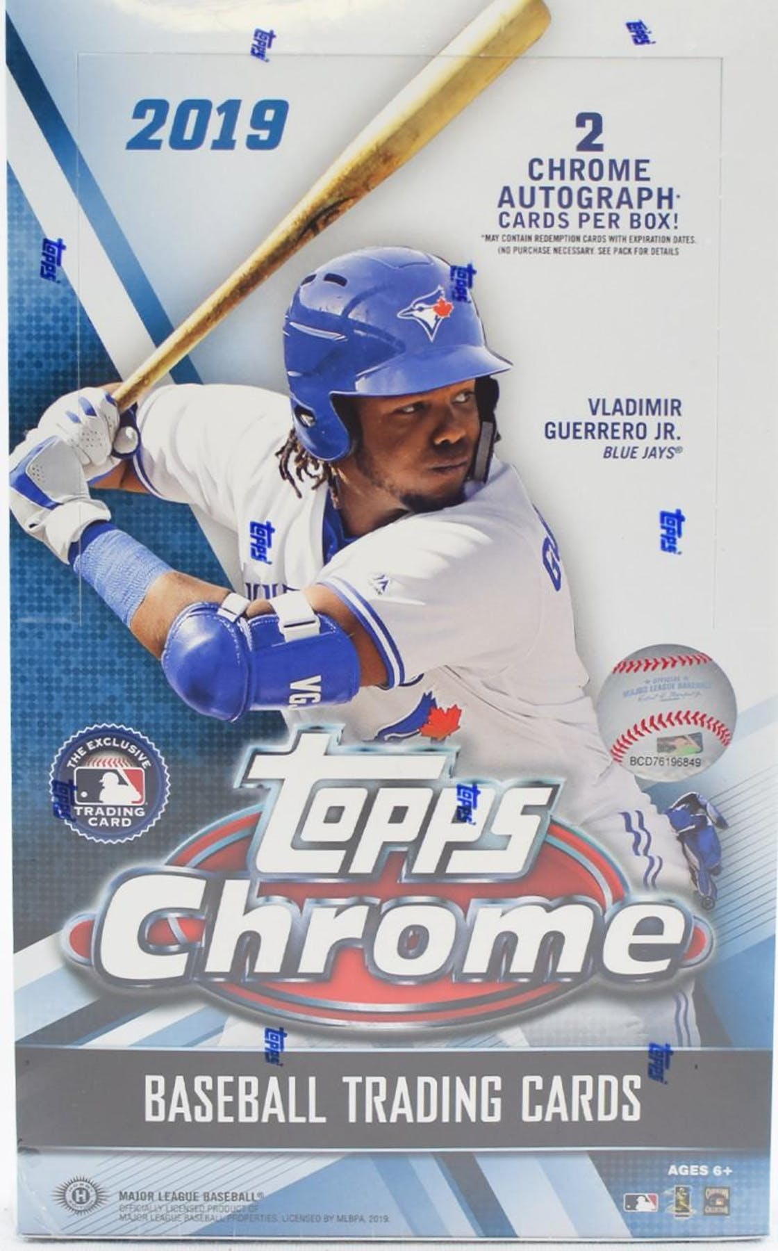 2019 Topps Chrome Baseball Hobby Box - Columbia Hobby - Sports Card Boxes - Toploaders - Card Savers