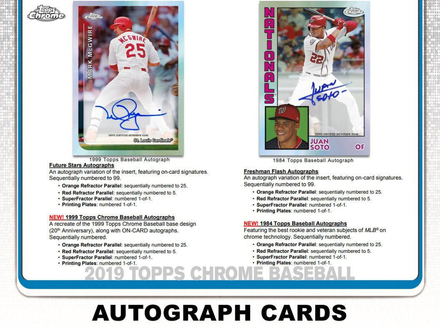 2019 Topps Chrome Baseball Jumbo Box - Columbia Hobby - Sports Card Boxes - Toploaders - Card Savers