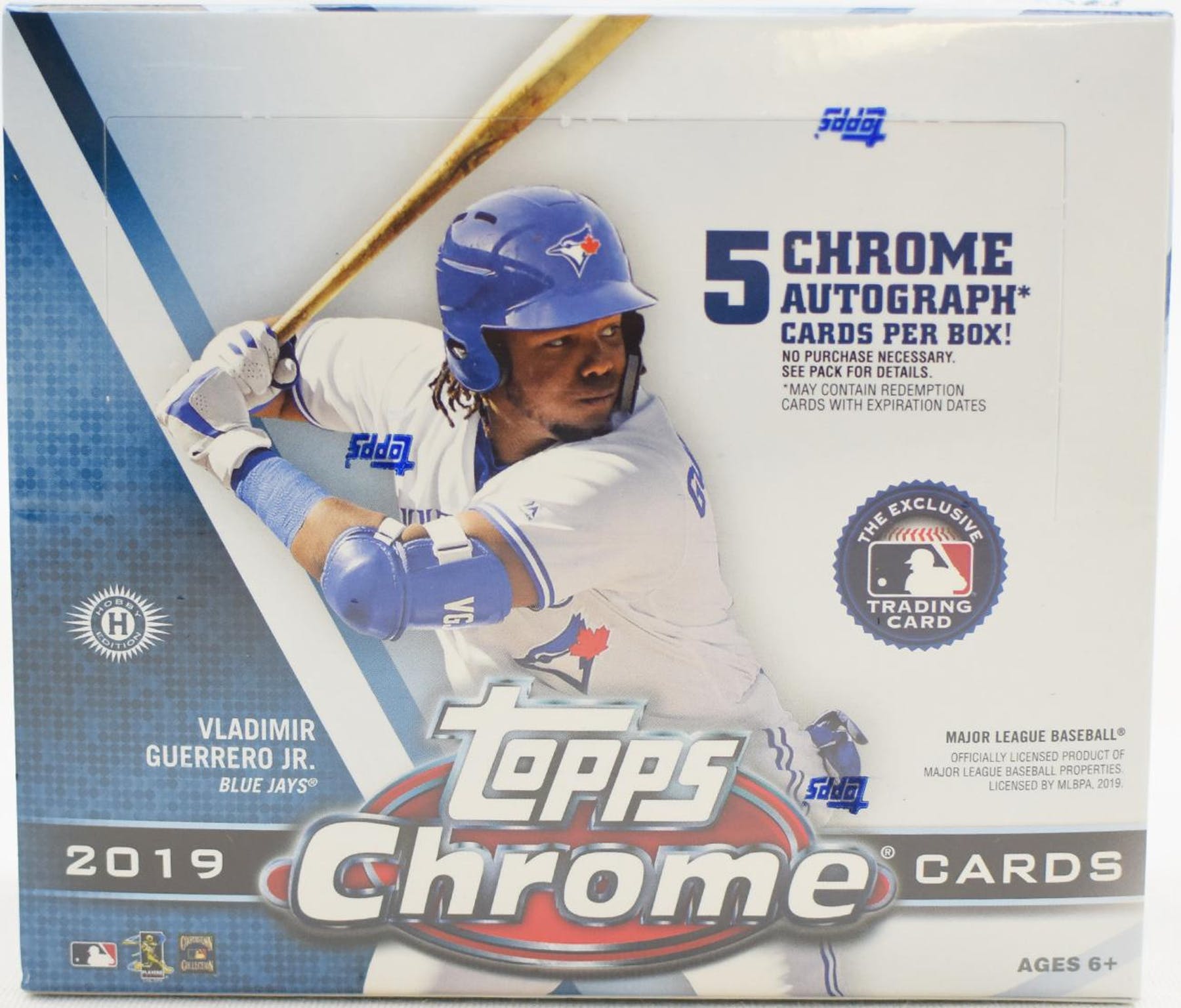 2019 Topps Chrome Baseball Jumbo Box - Columbia Hobby - Sports Card Boxes - Toploaders - Card Savers