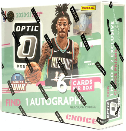 2020 - 21 Panini Donruss Optic Choice Basketball Hobby Box - Columbia Hobby - Sports Card Boxes - Toploaders - Card Savers