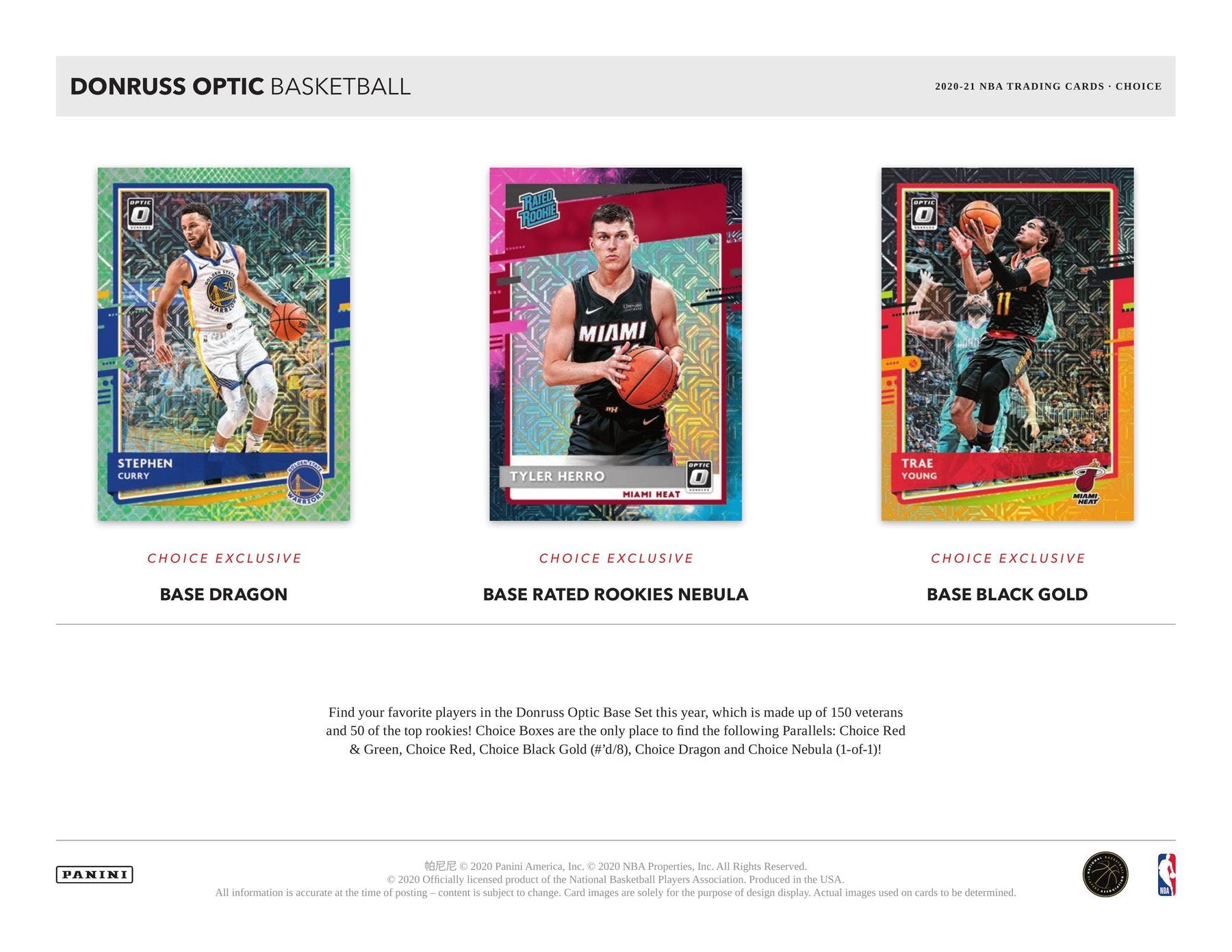 2020 - 21 Panini Donruss Optic Choice Basketball Hobby Box - Columbia Hobby - Sports Card Boxes - Toploaders - Card Savers