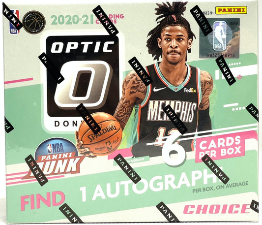 2020 - 21 Panini Donruss Optic Choice Basketball Hobby Box - Columbia Hobby - Sports Card Boxes - Toploaders - Card Savers