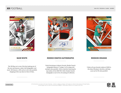 2020 Panini XR Football Hobby Box - Columbia Hobby - Sports Card Boxes - Toploaders - Card Savers