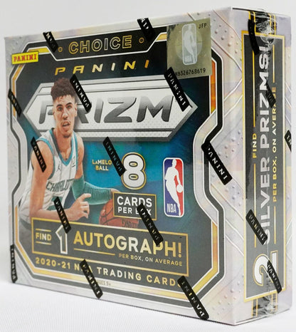 2020/21 Panini Prizm Choice Basketball Hobby Box - Columbia Hobby - Sports Card Boxes - Toploaders - Card Savers
