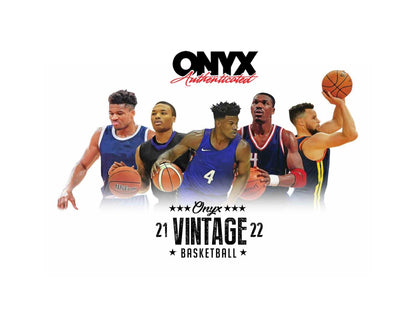 2021 - 22 Onyx Vintage Collection Basketball Box - Columbia Hobby - Sports Card Boxes - Toploaders - Card Savers