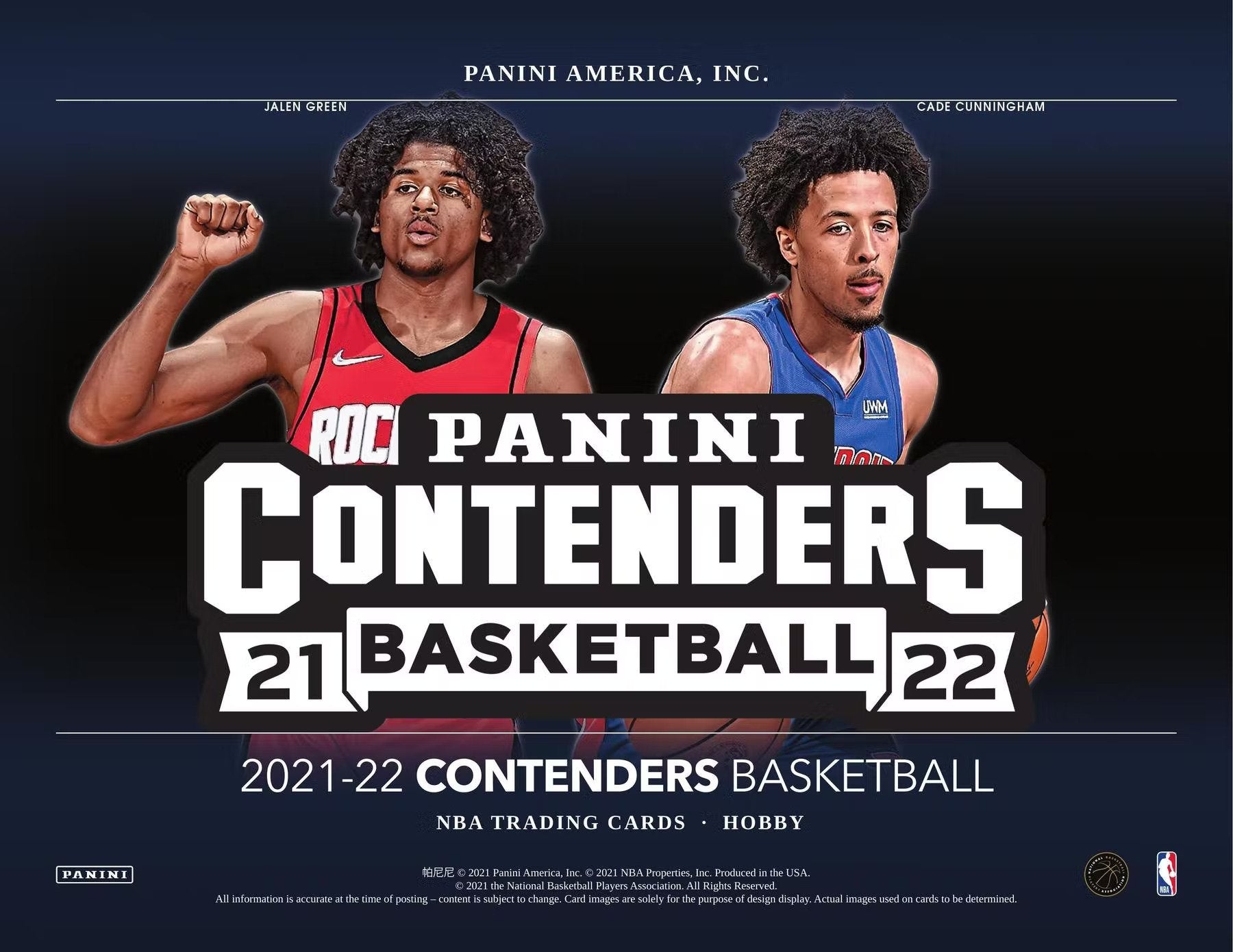 2021 - 22 Panini Contenders Basketball Hobby Box - Columbia Hobby - Sports Card Boxes - Toploaders - Card Savers