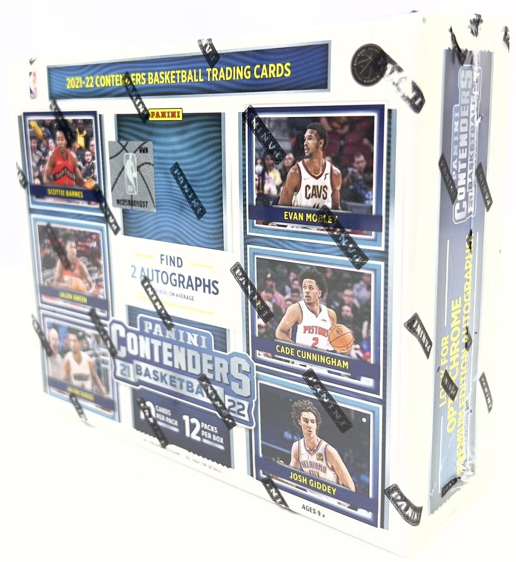 2021 - 22 Panini Contenders Basketball Hobby Box - Columbia Hobby - Sports Card Boxes - Toploaders - Card Savers