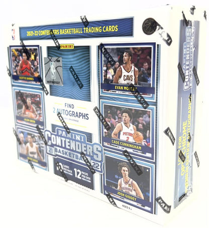 2021 - 22 Panini Contenders Basketball Hobby Box - Columbia Hobby - Sports Card Boxes - Toploaders - Card Savers