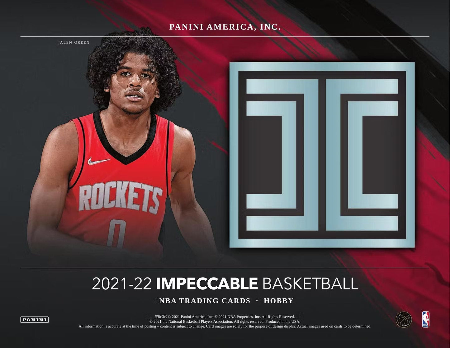 2021 - 22 Panini Impeccable Basketball Hobby Box - Columbia Hobby - Sports Card Boxes - Toploaders - Card Savers