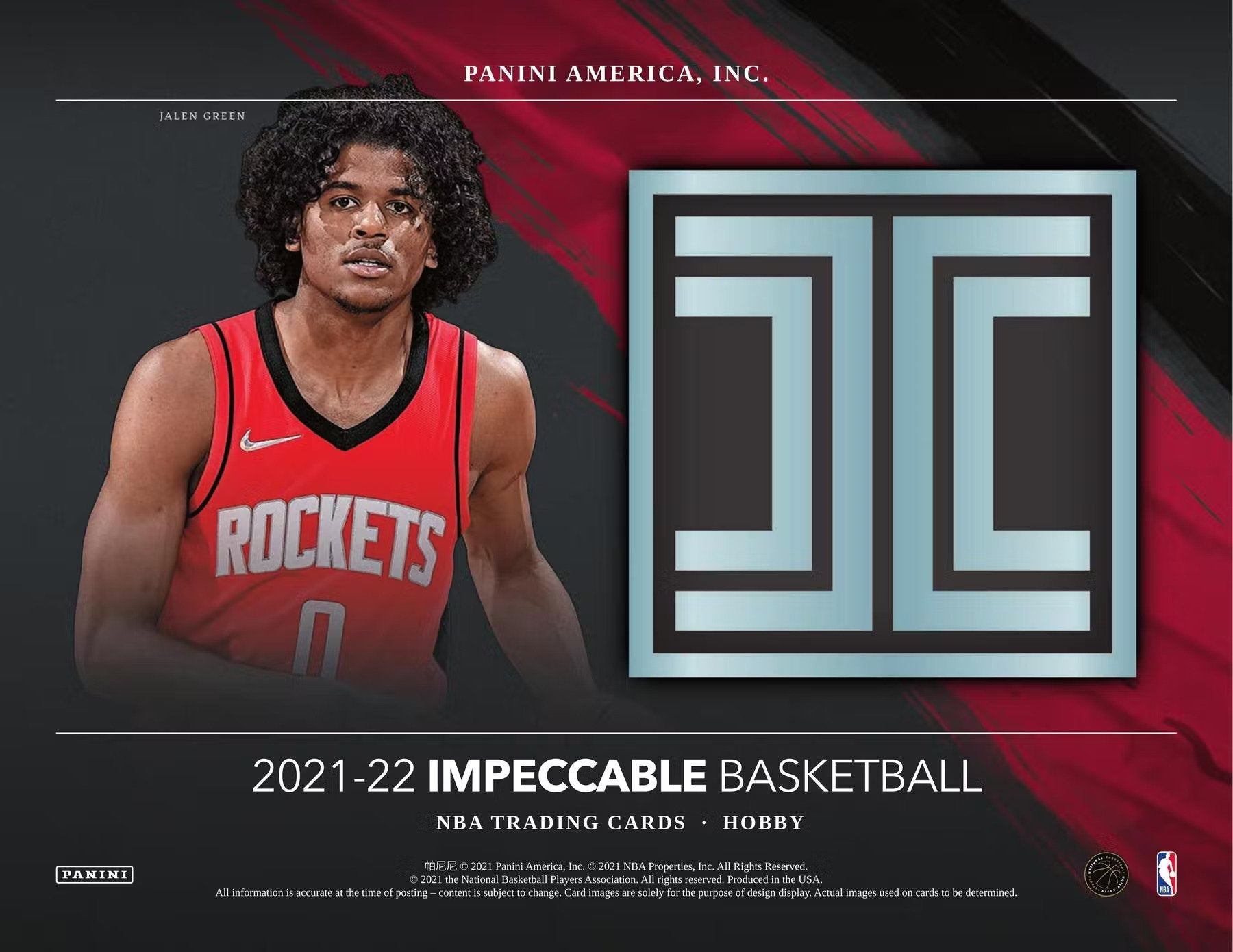 2021 - 22 Panini Impeccable Basketball Hobby Box - Columbia Hobby - Sports Card Boxes - Toploaders - Card Savers