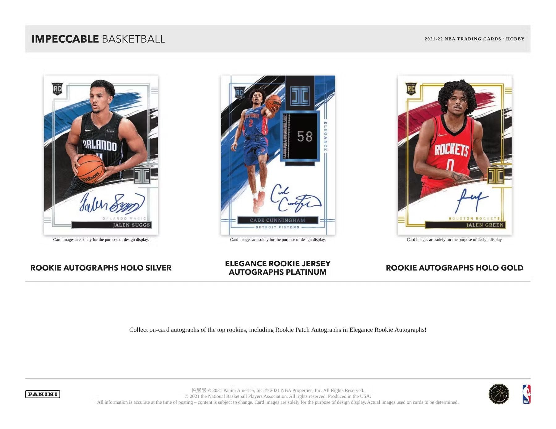 2021 - 22 Panini Impeccable Basketball Hobby Box - Columbia Hobby - Sports Card Boxes - Toploaders - Card Savers