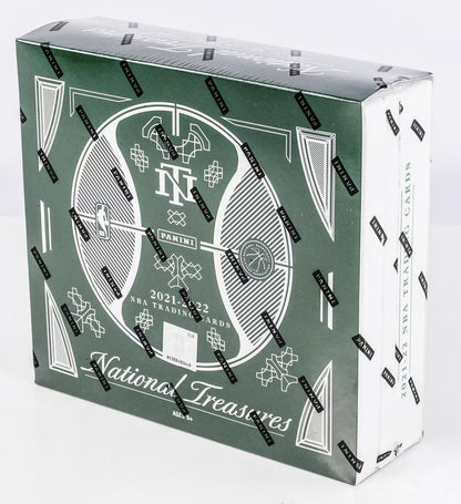 2021-22 Panini National Treasures Basketball Hobby Box - Columbia Sports Cards