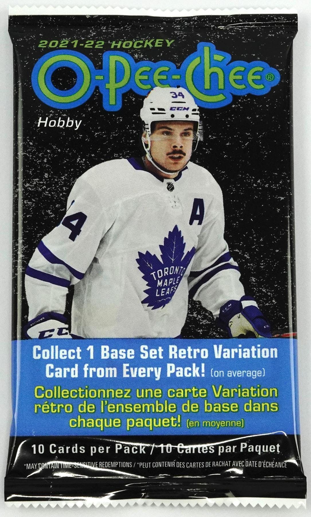 2021 - 22 Upper Deck O - Pee - Chee Hockey Hobby Box - Columbia Hobby - Sports Card Boxes - Toploaders - Card Savers