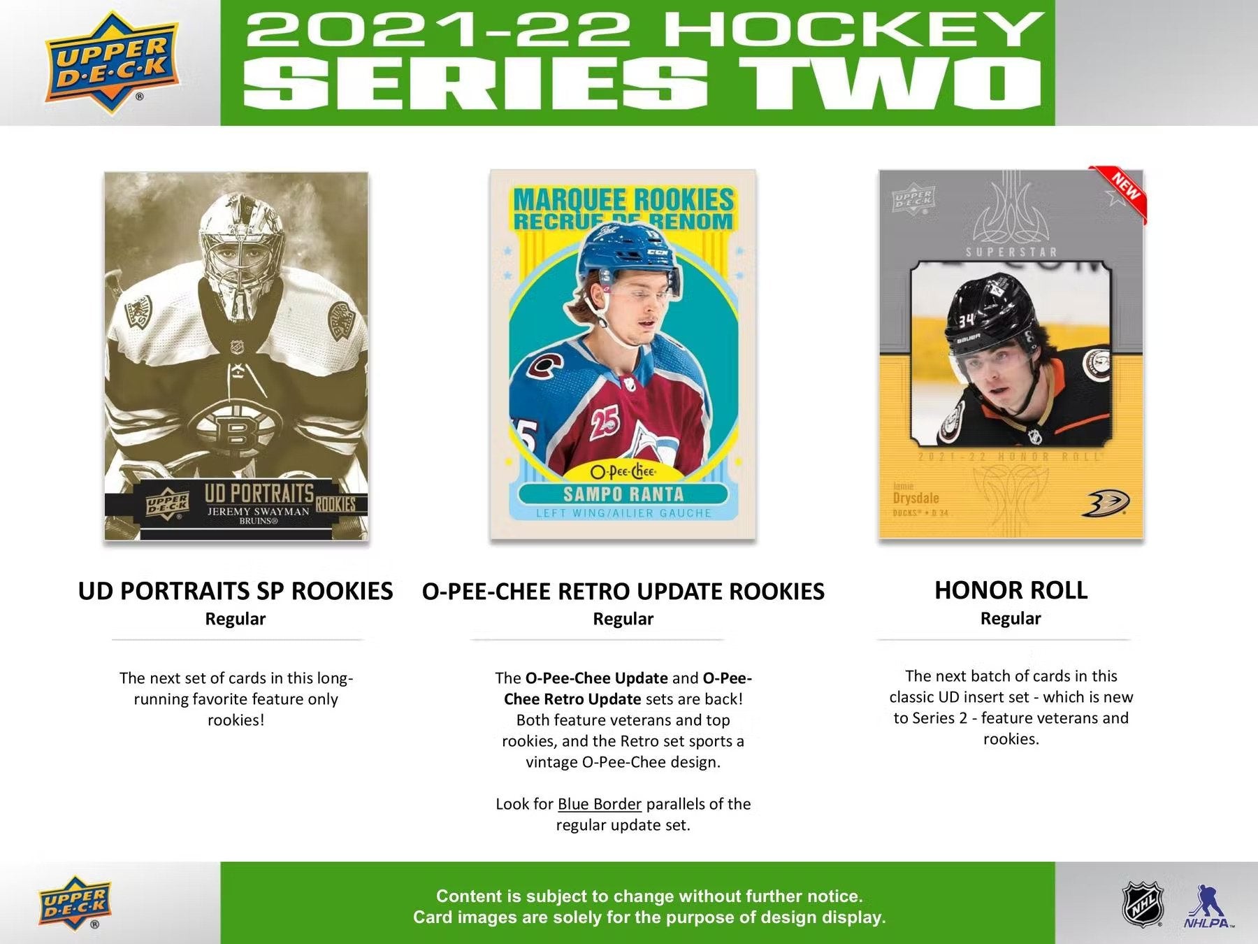 2021 - 22 Upper Deck Series 2 Hockey Retail 24 - Pack Box - Columbia Hobby - Sports Card Boxes - Toploaders - Card Savers