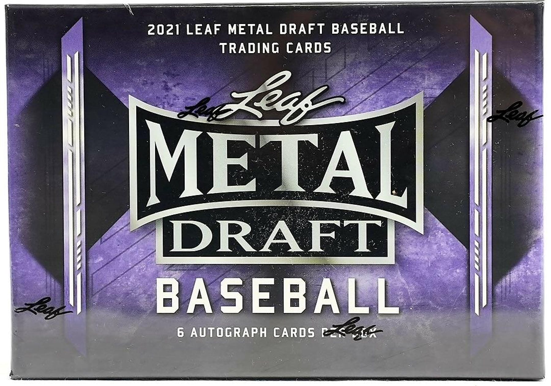 2021 Leaf Metal Draft Baseball Hobby Box - Columbia Hobby - Sports Card Boxes - Toploaders - Card Savers