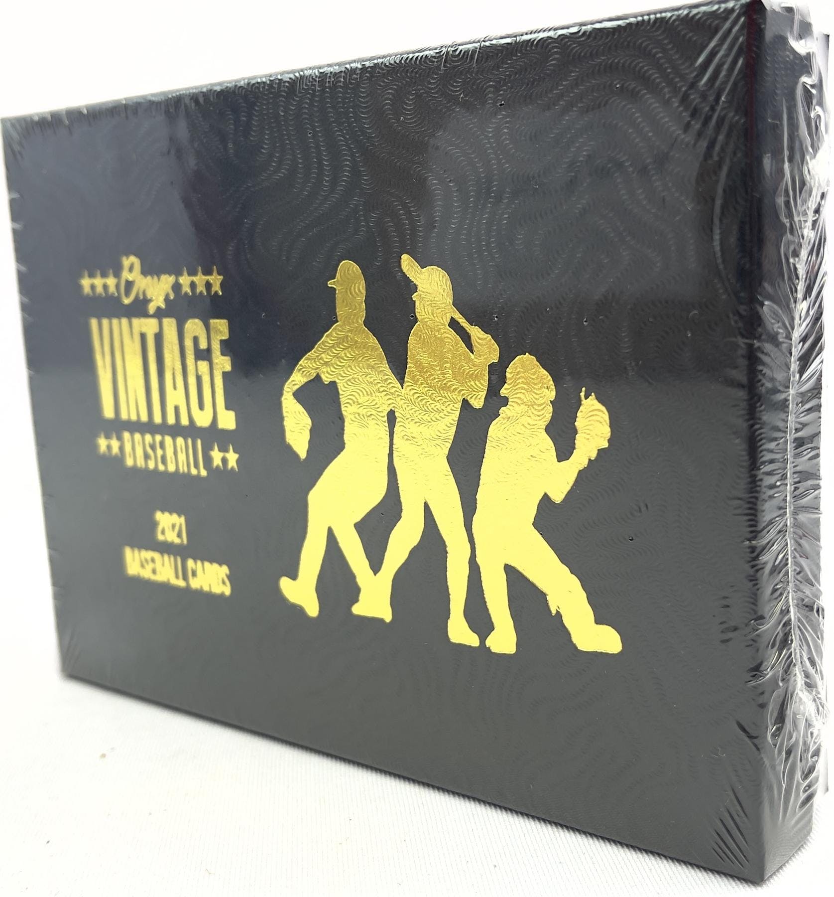 2021 Onyx Vintage Baseball Hobby Box - Columbia Hobby - Sports Card Boxes - Toploaders - Card Savers