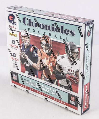 2021 Panini Chronicles Football Hobby Box - Columbia Hobby - Sports Card Boxes - Toploaders - Card Savers