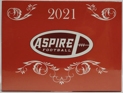 2021 Sage Aspire Football Hobby Box - Columbia Hobby - Sports Card Boxes - Toploaders - Card Savers