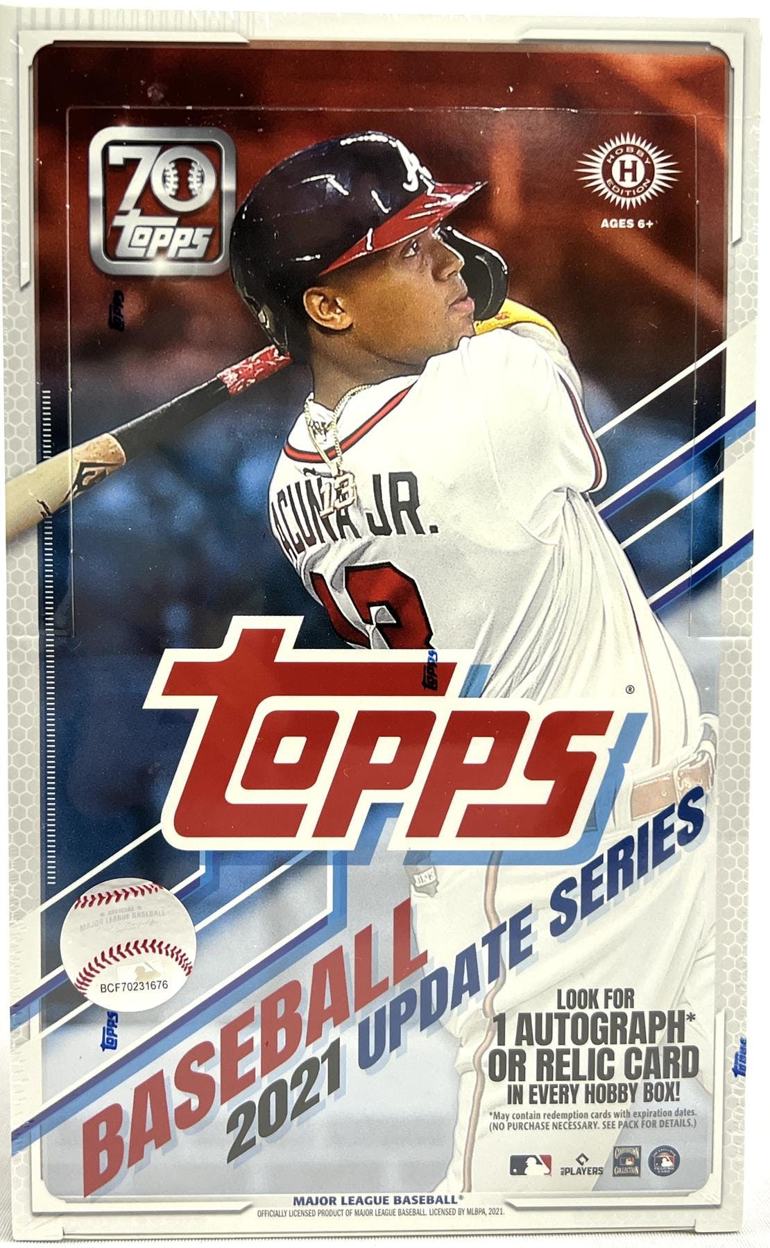 2021 Topps Update Series Baseball Hobby Box - Columbia Hobby - Sports Card Boxes - Toploaders - Card Savers
