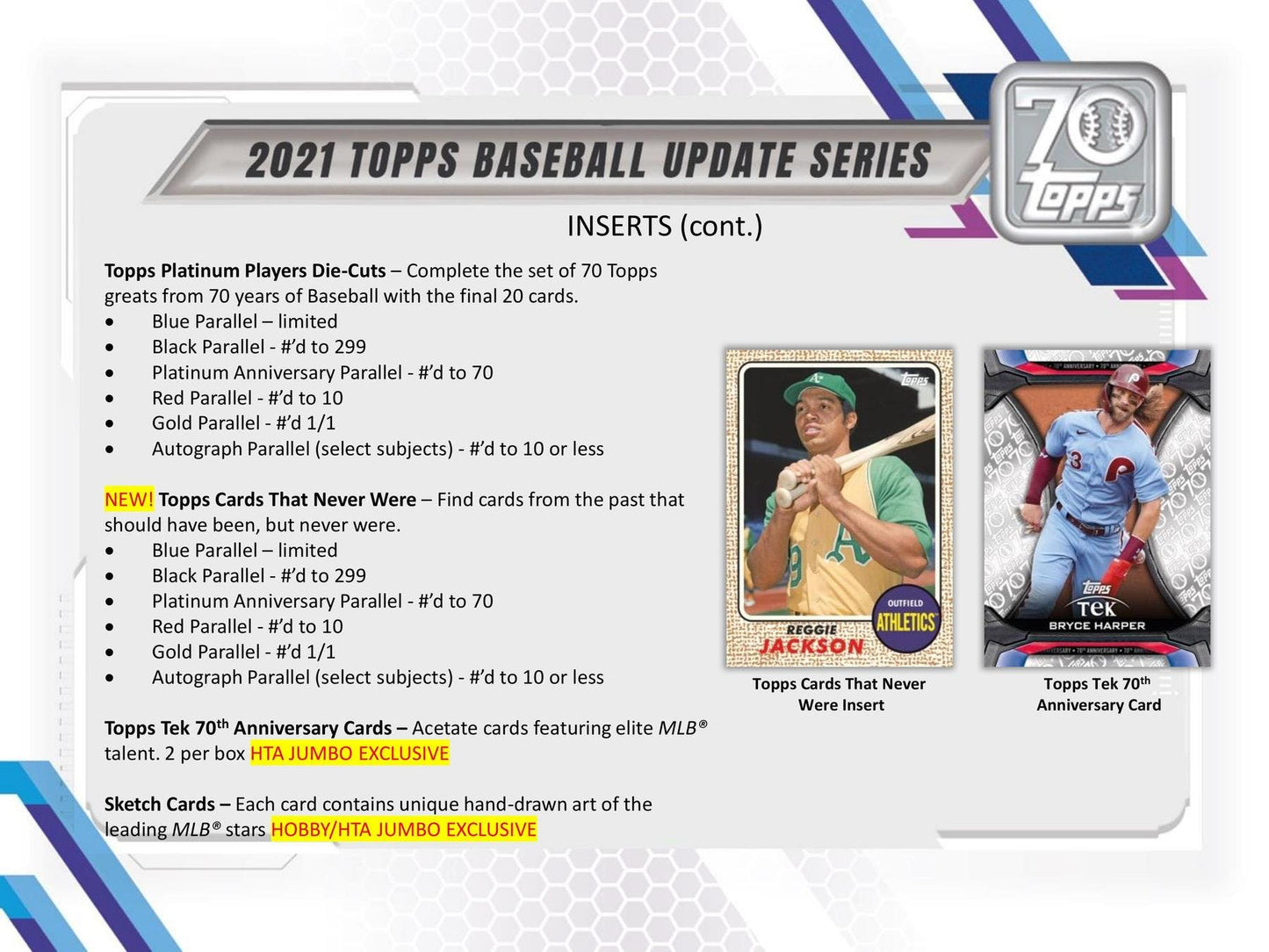 2021 Topps Update Series Baseball Hobby Box - Columbia Hobby - Sports Card Boxes - Toploaders - Card Savers