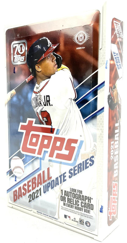 2021 Topps Update Series Baseball Hobby Box - Columbia Hobby - Sports Card Boxes - Toploaders - Card Savers