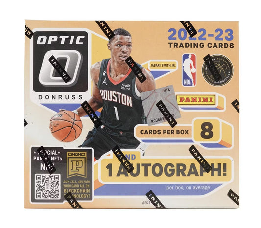 2022 - 23 Donruss Optic Choice NBA Basketball Box - Columbia Hobby - Sports Card Boxes - Toploaders - Card Savers
