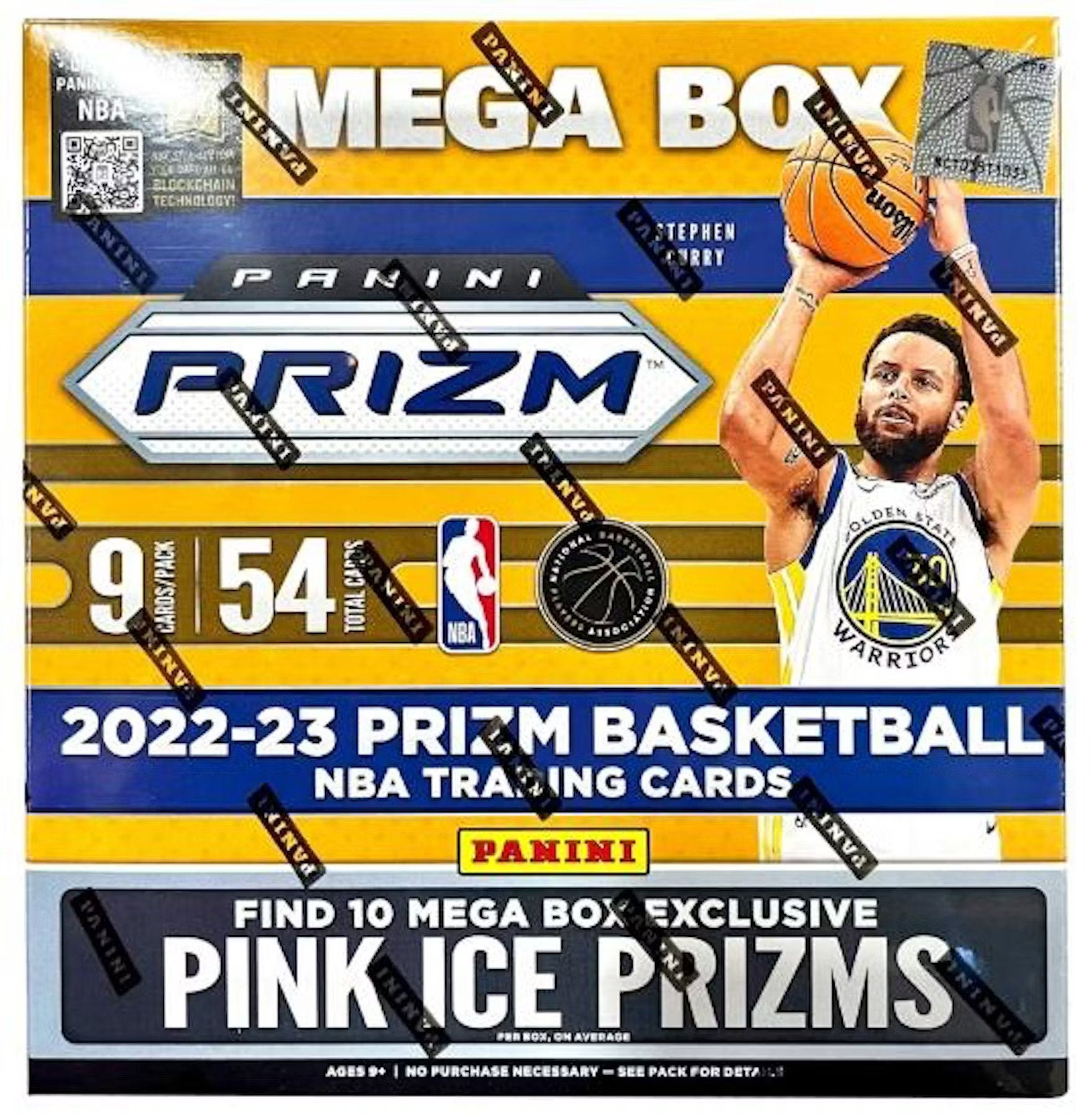 2022 - 23 Prizm NBA Basketball Mega Box (Pink Ice) - Columbia Hobby - Sports Card Boxes - Toploaders - Card Savers