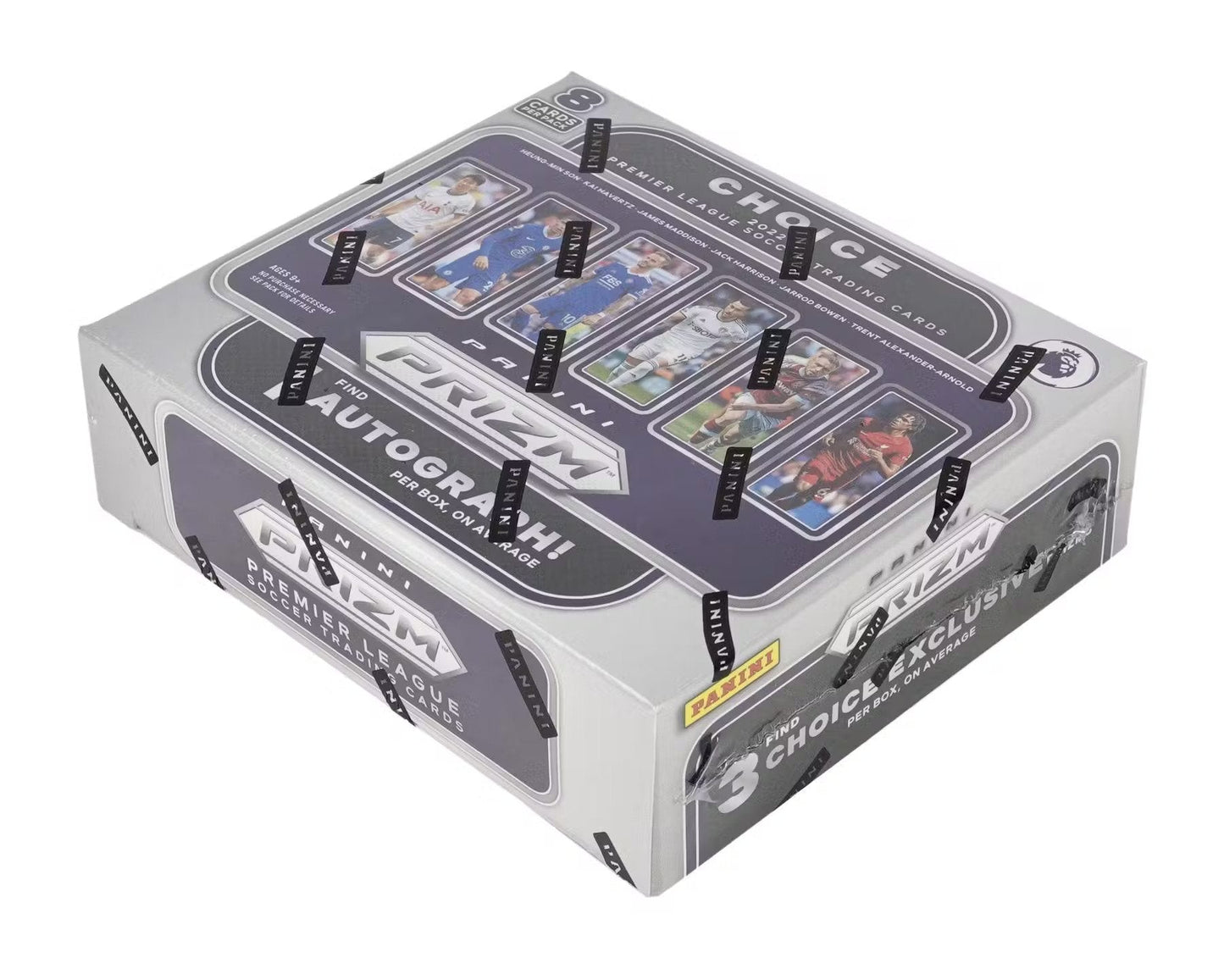 2022 - 23 Prizm Premier League EPL Soccer Choice Box - Columbia Hobby - Sports Card Boxes - Toploaders - Card Savers