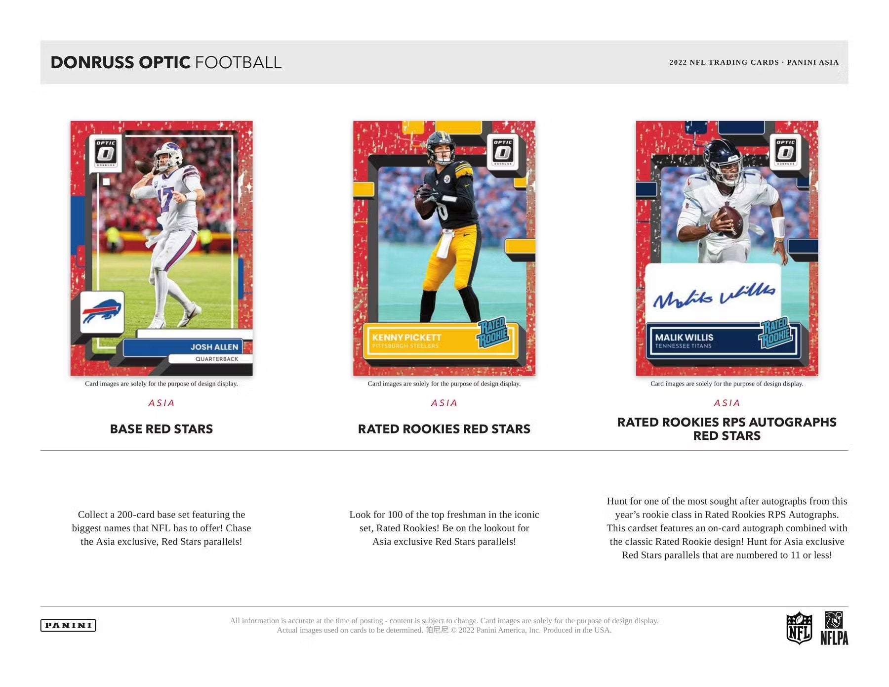 2022 Donruss Optic Football Asia Tmall Box - Columbia Hobby - Sports Card Boxes - Toploaders - Card Savers