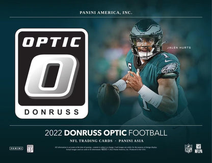 2022 Donruss Optic Football Asia Tmall Box - Columbia Hobby - Sports Card Boxes - Toploaders - Card Savers