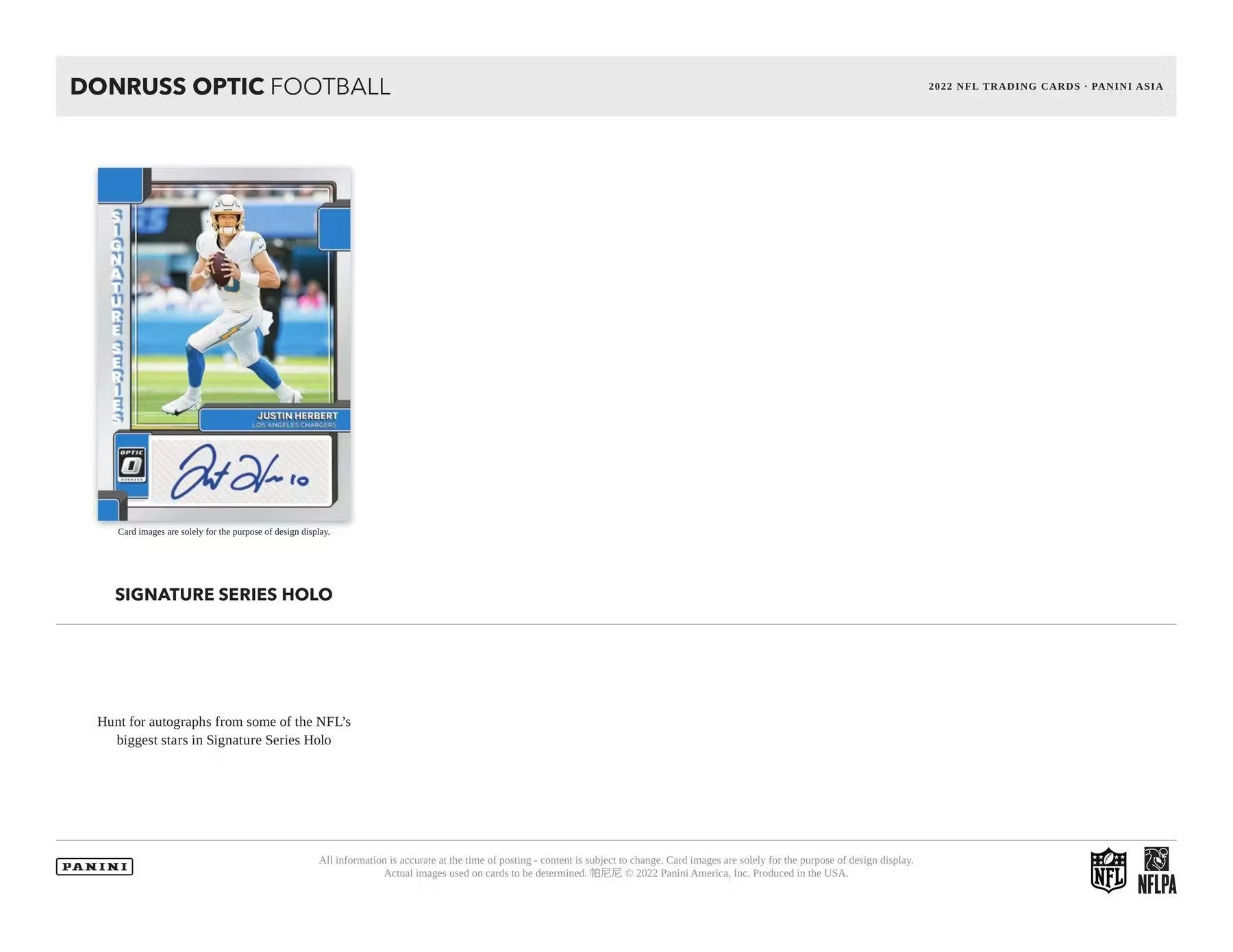 2022 Donruss Optic Football Asia Tmall Box - Columbia Hobby - Sports Card Boxes - Toploaders - Card Savers