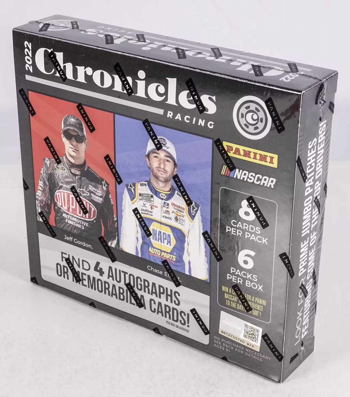 2022 Panini Chronicles Racing Hobby Box - Columbia Hobby - Sports Card Boxes - Toploaders - Card Savers