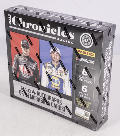 2022 Panini Chronicles Racing Hobby Box - Columbia Hobby - Sports Card Boxes - Toploaders - Card Savers