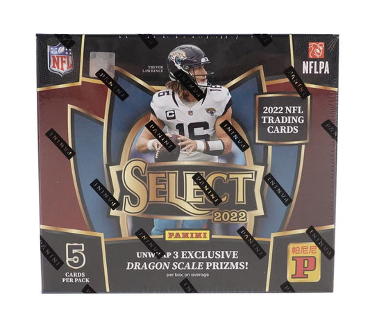 2022 Panini Select Football Asia Tmall Box - Columbia Hobby - Sports Card Boxes - Toploaders - Card Savers