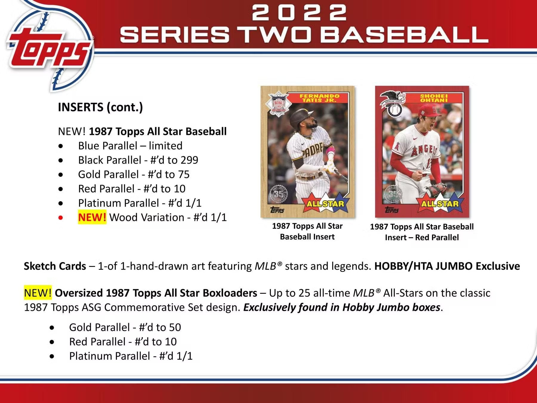 2022 Topps Series 2 Baseball Jumbo Box - Columbia Hobby - Sports Card Boxes - Toploaders - Card Savers