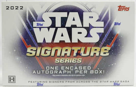 2022 Topps Star Wars Signature Series Box - Columbia Hobby - Sports Card Boxes - Toploaders - Card Savers