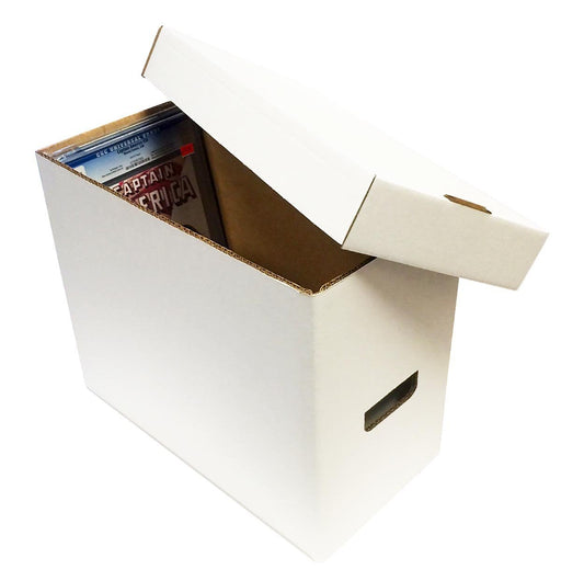 5 - Pack GCB Graded Comic Storage Boxes - Columbia Hobby - Sports Card Boxes - Toploaders - Card Savers