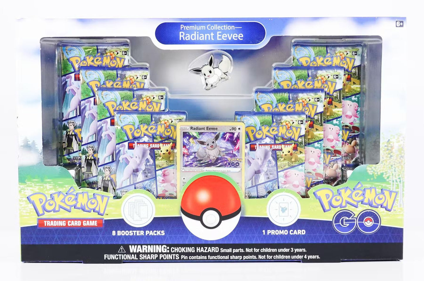 Pokemon GO Radiant Eevee Premium Collection Box